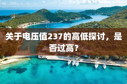 关于电压值237的高低探讨，是否过高？