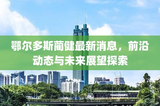 鄂尔多斯蔺健最新消息，前沿动态与未来展望探索