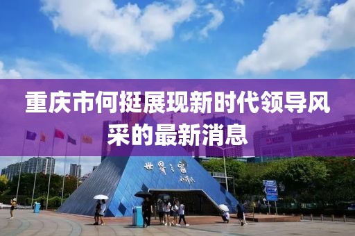 重庆市何挺展现新时代领导风采的最新消息