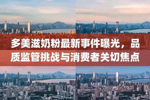 多美滋奶粉最新事件曝光，品质监管挑战与消费者关切焦点