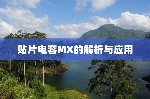 贴片电容MX的解析与应用