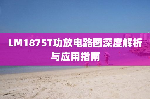 LM1875T功放电路图深度解析与应用指南