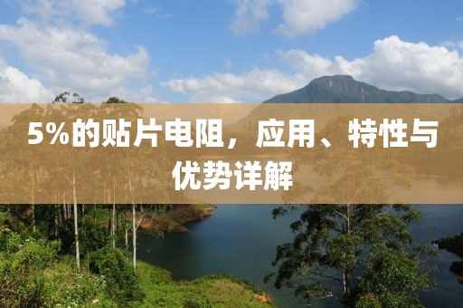 5%的贴片电阻，应用、特性与优势详解