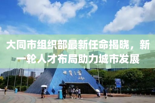 大同市组织部最新任命揭晓，新一轮人才布局助力城市发展