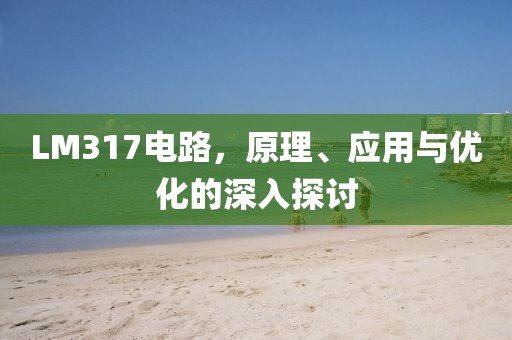 LM317电路，原理、应用与优化的深入探讨