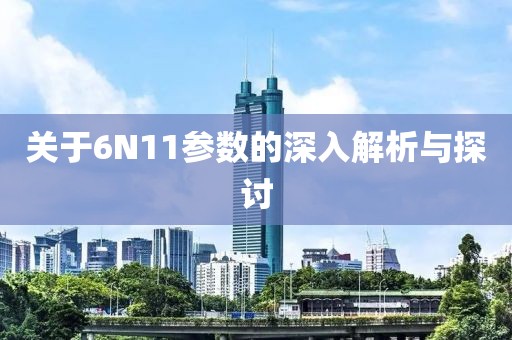 关于6N11参数的深入解析与探讨
