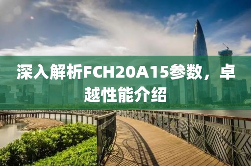 深入解析FCH20A15参数，卓越性能介绍