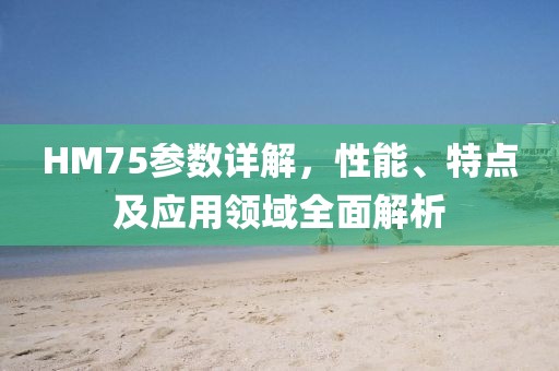 HM75参数详解，性能、特点及应用领域全面解析