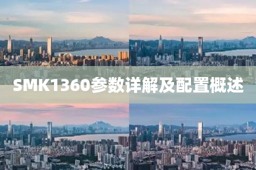 SMK1360参数详解及配置概述
