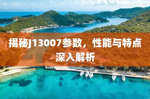 揭秘J13007参数，性能与特点深入解析