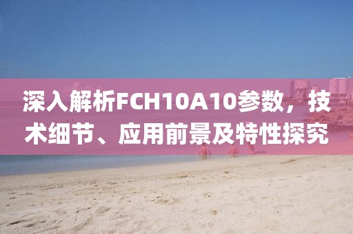 深入解析FCH10A10参数，技术细节、应用前景及特性探究