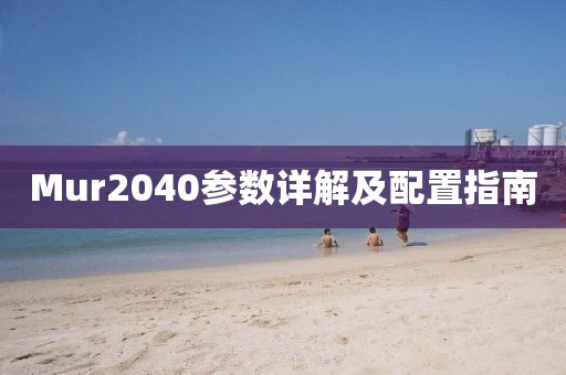 Mur2040参数详解及配置指南