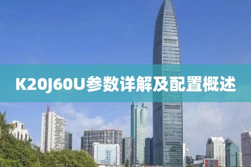 K20J60U参数详解及配置概述