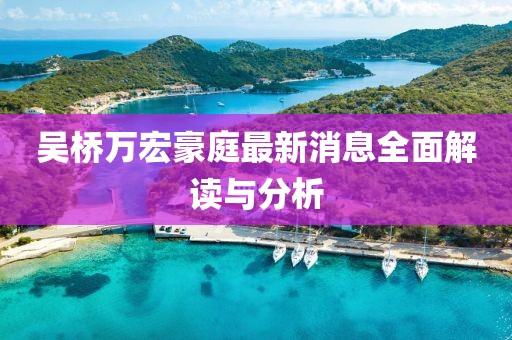 吴桥万宏豪庭最新消息全面解读与分析