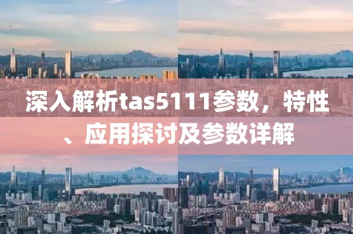 深入解析tas5111参数,特性、应用探讨及参数详解