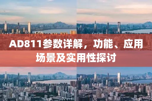 AD811参数详解,功能、应用场景及实用性探讨