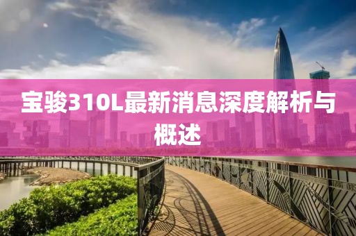 宝骏310L最新消息深度解析与概述