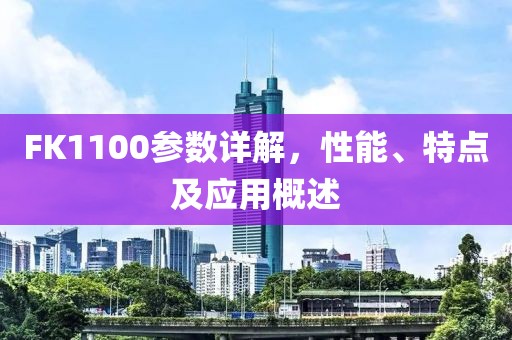 FK1100参数详解,性能、特点及应用概述