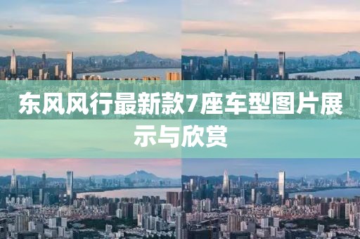 东风风行最新款7座车型图片展示与欣赏