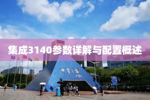 集成3140参数详解与配置概述