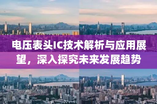 电压表头IC技术解析与应用展望，深入探究未来发展趋势