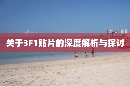 关于3F1贴片的深度解析与探讨