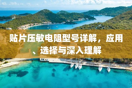 贴片压敏电阻型号详解,应用、选择与深入理解