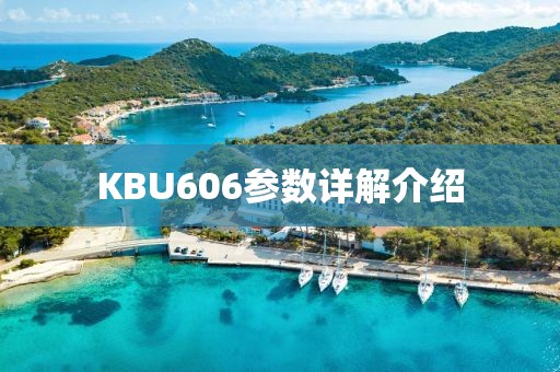 KBU606参数详解介绍