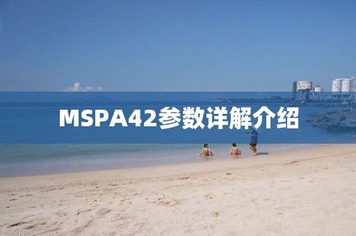 MSPA42参数详解介绍