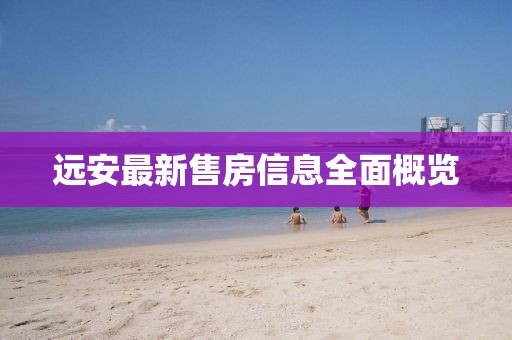 远安最新售房信息全面概览