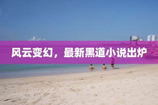 风云变幻，最新黑道小说出炉