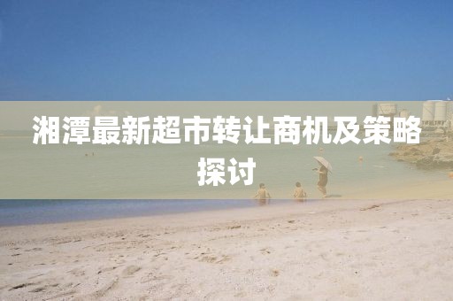 湘潭最新超市转让商机及策略探讨