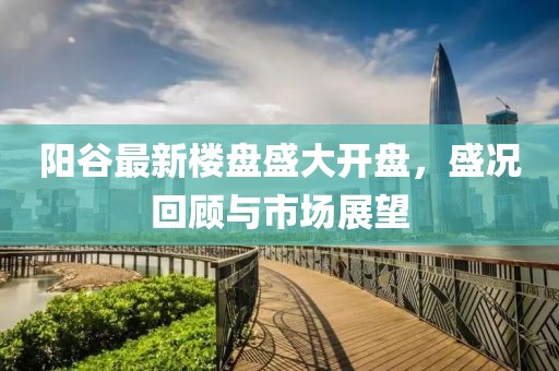 阳谷最新楼盘盛大开盘，盛况回顾与市场展望