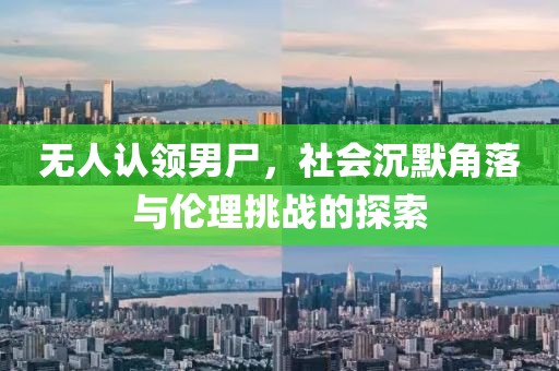 无人认领男尸，社会沉默角落与伦理挑战的探索