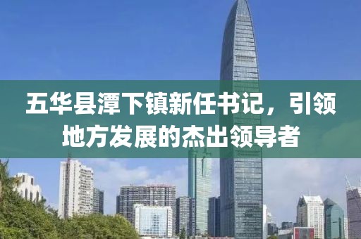 五华县潭下镇新任书记，引领地方发展的杰出领导者